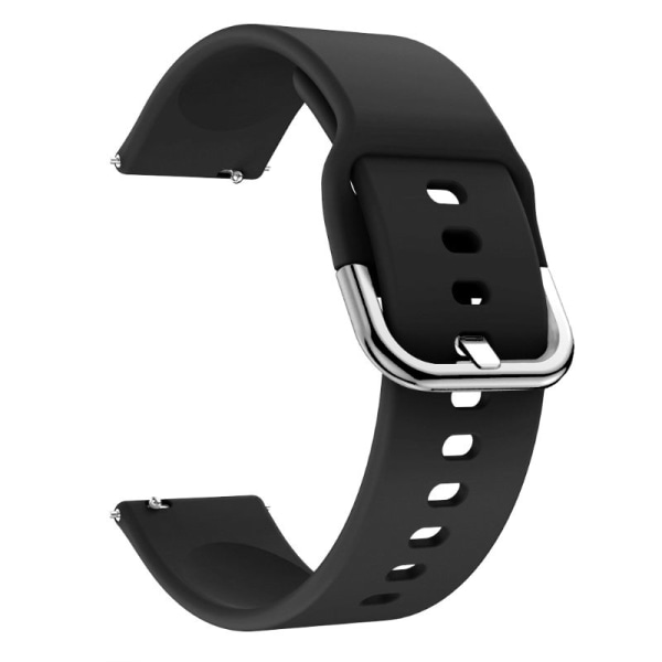 Rem passform för Bip 20MM vattentätt armband Slitstarkt för Smart Watch Modeband Bälte Sportarmband Black