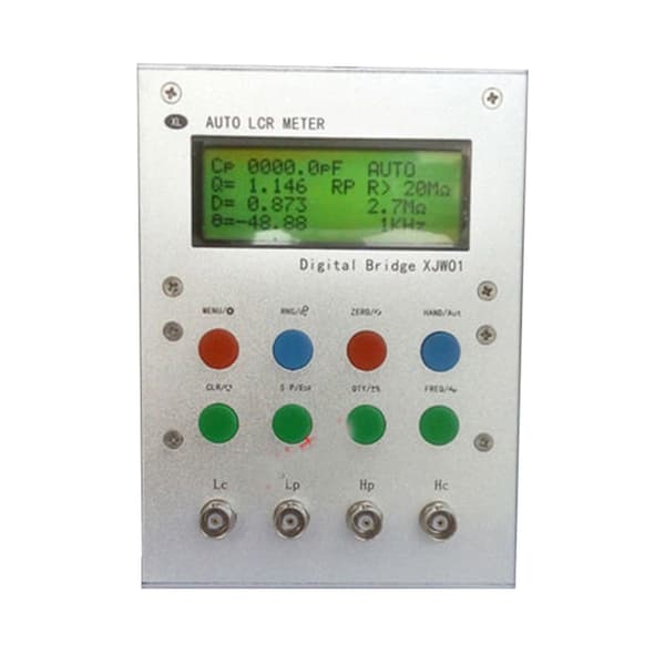 LCR Tester ESR Meter Digital Bridge LCD Display LCR Multimeter med Strømkabel 1
