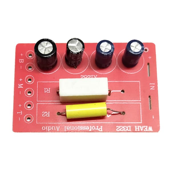 2-vejs/3-vejs 80W Audio Højttaler Frekvensdeler Forstærker Crossover Filterkort null - 3 way 322