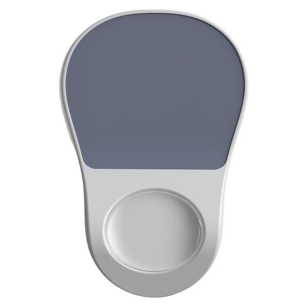 Musemåtte Ergonomisk Håndledsstøtte Pladsbesparende Med Massage Design Til Kontorbord Farvet Gray