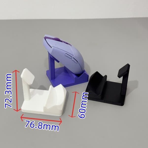 Mus Display Base til flere scenarier, sikkert skridsikkert design til de fleste kontormus Black