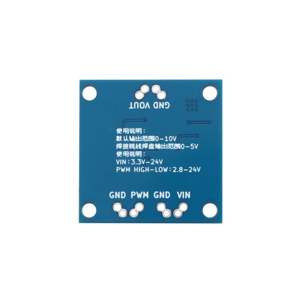 Analog Elektrisitetsmodul 22Hz-20kHz 3.3V-24V Digital Analog Konvertering