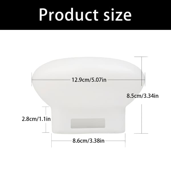 Softbox Flash Diffuser Holdbar Silikone til Professionel Fotografering
