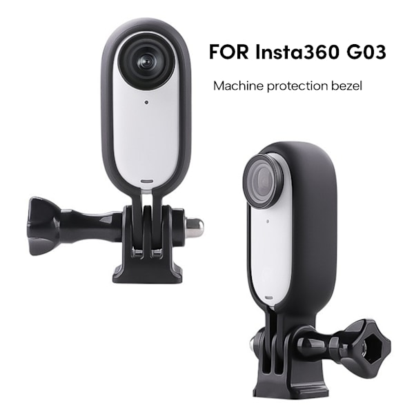 Bezel Tumkameraadapterutbyggnad för Insta 360 GO 3 Kamera Snabbkoppling