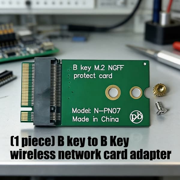 Nem installation M.2 NGFFs 3G 4G 5G B-nøgle til B-nøgle adapter til 2230 SSD-opgraderinger til 2242 størrelse