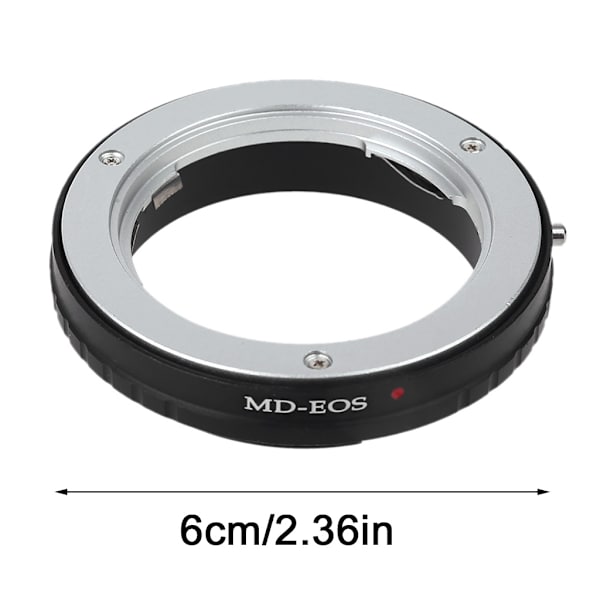 Metal MD-EOS gevindlinse til AF-monteringslinseadapter til montering 80D 77D 70D 60D 5D DSLR-kamera
