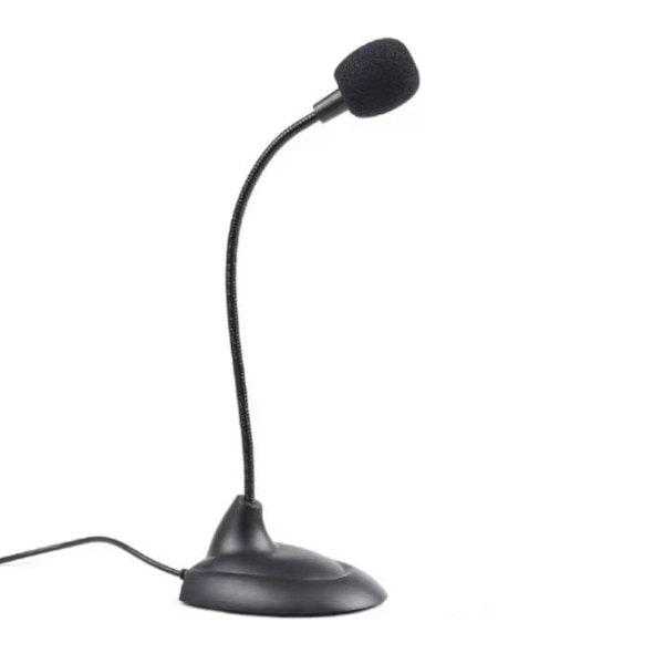 Datormikrofoner 360 Grader Justerbar Svanhalsdesign Mikrofoner Områdesmikrofoninspelning Mic