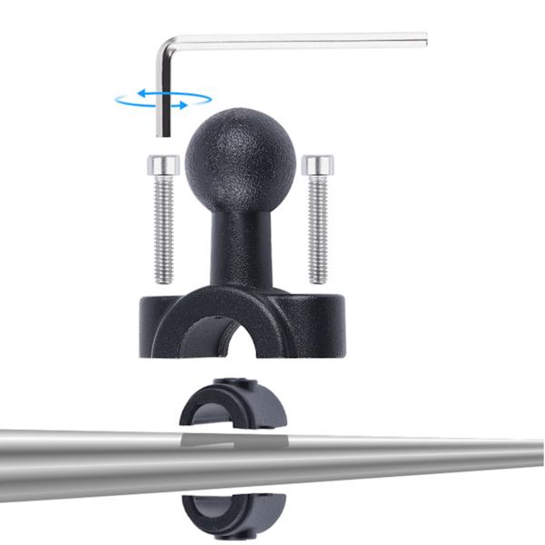 Justerbara kamerahållare för Insta360 kamerahållare med kula för huvudadapter extended with phone bracket