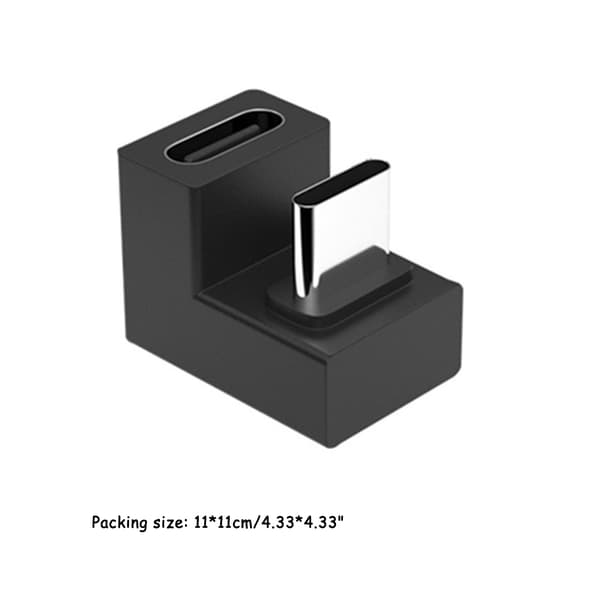 Typ C 90 graders rätvinklig USB C data synkronisering laddningskontakt C
