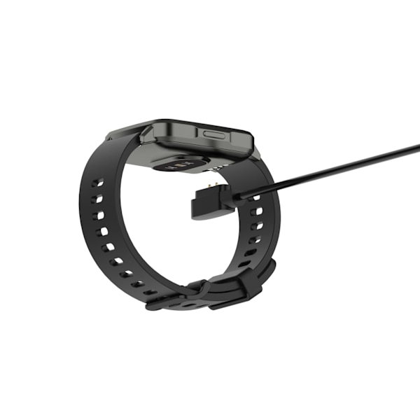 USB-laddningsställ för Smart Watch för Haylou GST LS09B Laddningsadapter Black