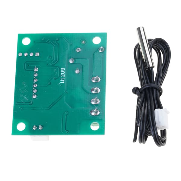 W1209 DC12V Temperaturregulator Digital Display Termostat Dubbel Omkoppling