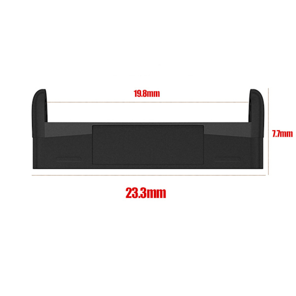 Til Fitbit Versa3/Sense Remforbindelse Urrem Metal Link Adapter Armbånd Silver