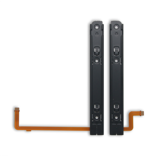 2-pack Ersättningsräls för vänster och höger glid för Switch OLED med flexkabel