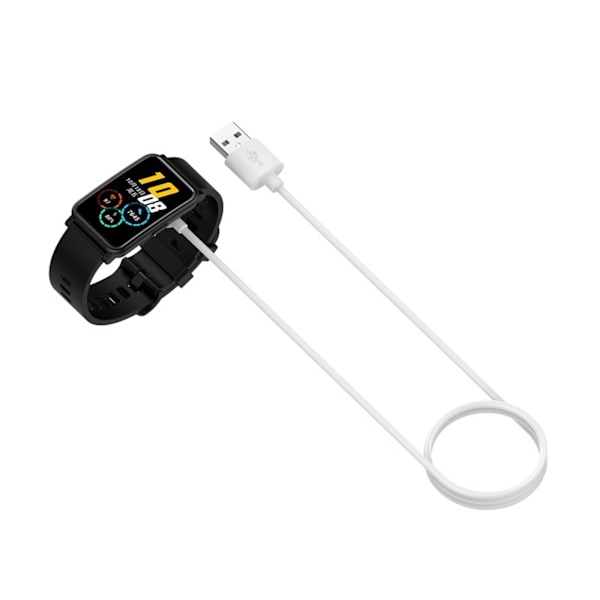 Laddningsbas för Honor Band 6 USB Laddningskabel Strömadapter Black