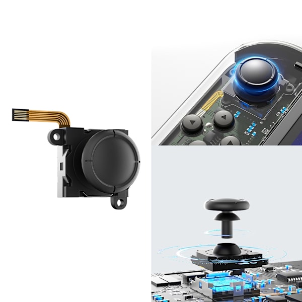 No Drift Elektromagnetiska Stick Analoger Tummepinnar Ersättning för Switch OLED Lite