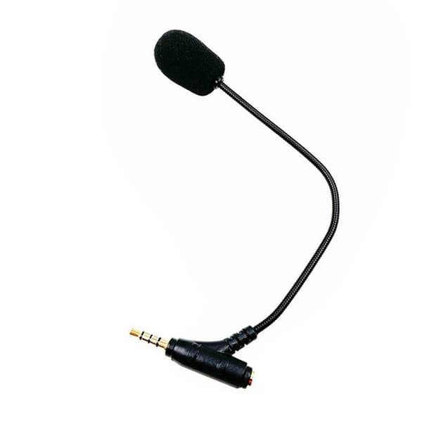 Spelmikrofon 3,5 mm haneplugg brusreducerande mikrofon spelheadset hörlurar 3 sections
