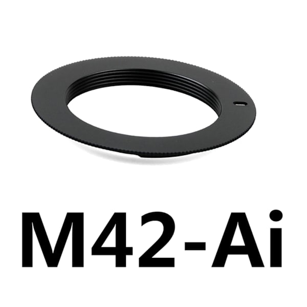 M42 Metallinsadapter Skruvfäste Linsring för EOS för NIKON AI för AF Pentax