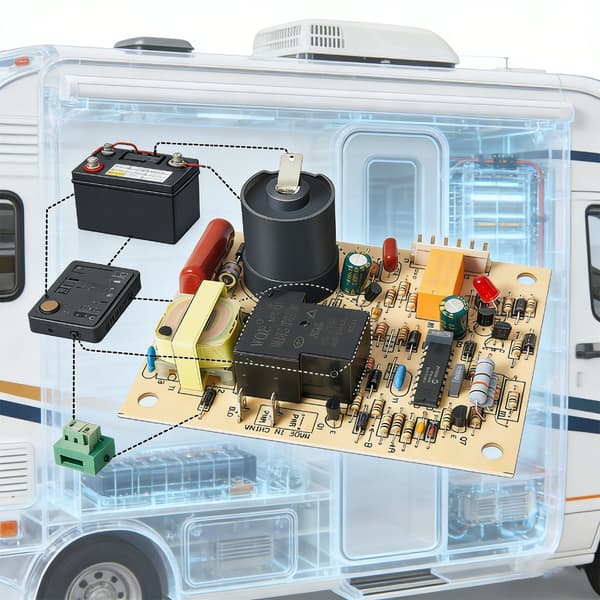 33727 33488 Kontrollmodul for 7920-II Bobilsovn og Varmtvannssystem