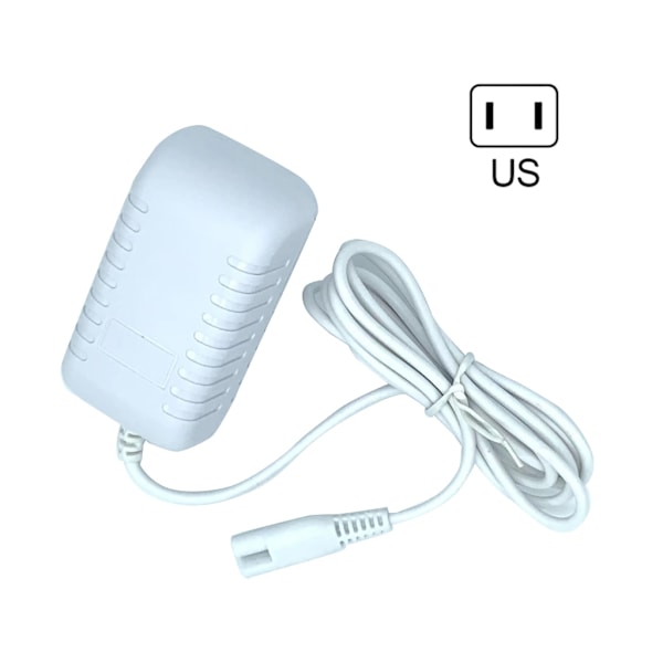 Tvåpolig Laddare Strömadapter 3V för Waterpik WP360 WP450 WP450EC WP462EC White