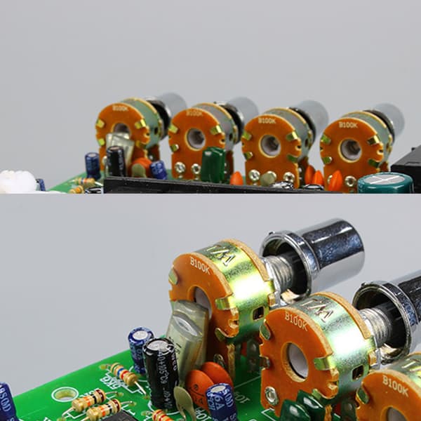 2.0 Forstærker Audio Board Modul til DC 12V 40W+40W Højeffekt Forstærkerkort