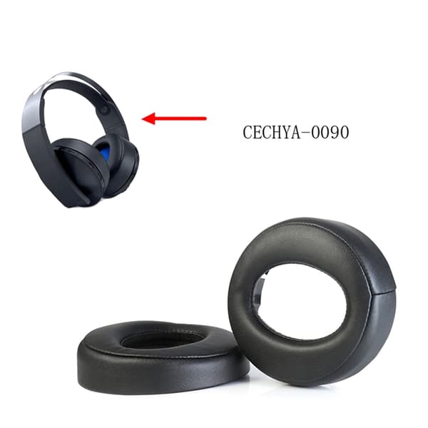 Komfortable svampeørekopper til trådløst headset CECHYA-009 høreværn Black