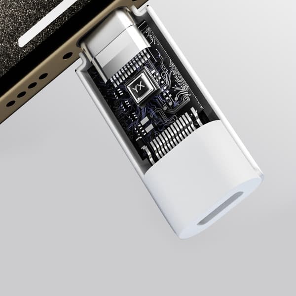 USB C uros - naaras -sovitin tiedonsiirtoon, pitkäikäinen