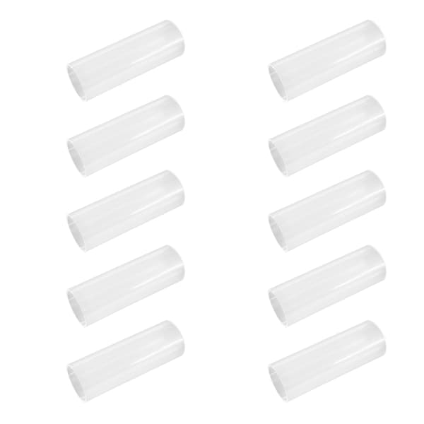 18650 til 21700 Batteriadapter Muffe, Transparent Isolering Konverteringskasse til Lommelygter null - 1