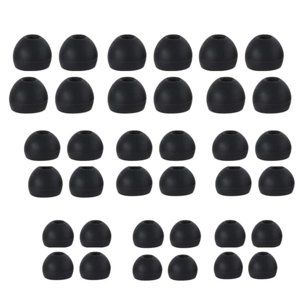 Kvalitets øretelefon erstatning ørepropper øretupper øreproppdeksel liten/medium/stor Black