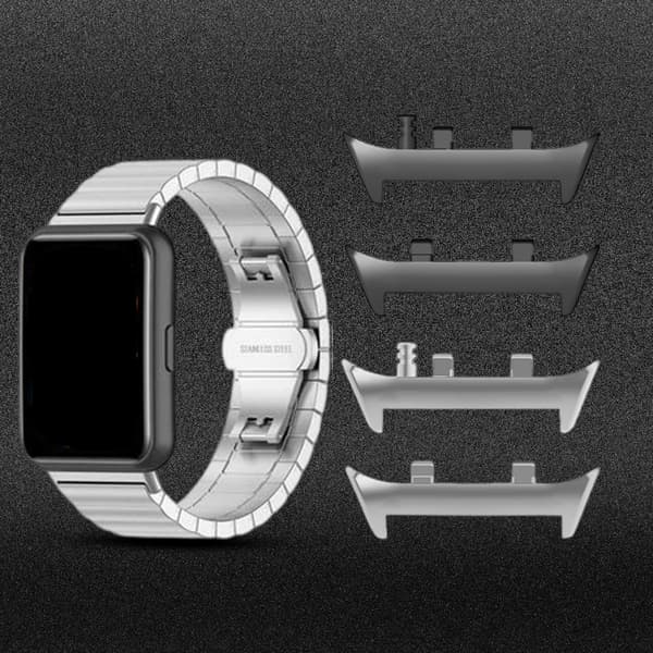 Urforbindelser til Smartwatch Rustfast legeringsmateriale Perfekt til alle remme 22mm black
