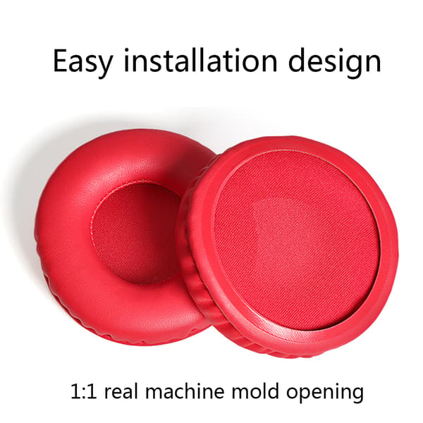 1 par udskiftelige bløde ørepuder til ATH-AR3BT AR3IS Memory Foam Headset White
