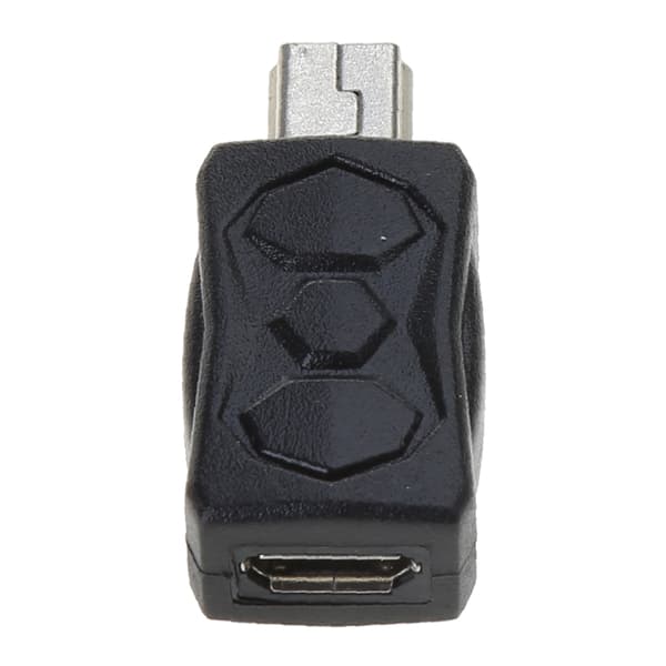 480 Mbps:n kaksisuuntainen USB-siirtoadapteri USB2.0-adapteri Micro/Mini uros-naarasmuunninliitin null - Micro to mini usb M