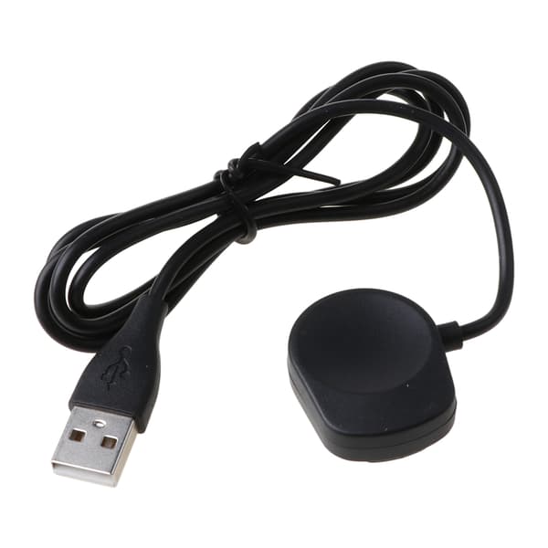 Sort Opladningsbase Magnetisk Oplader Dock Kabel Strømadapter Passer til Suunto7