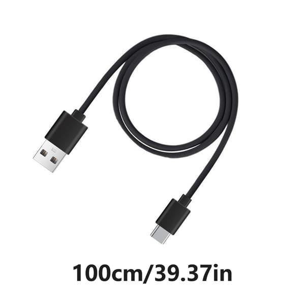 USB til USB C Kabel Type C til USB Kabel Hurtig Opladningskabel til S24 S23 S22 S20 White 5V2A