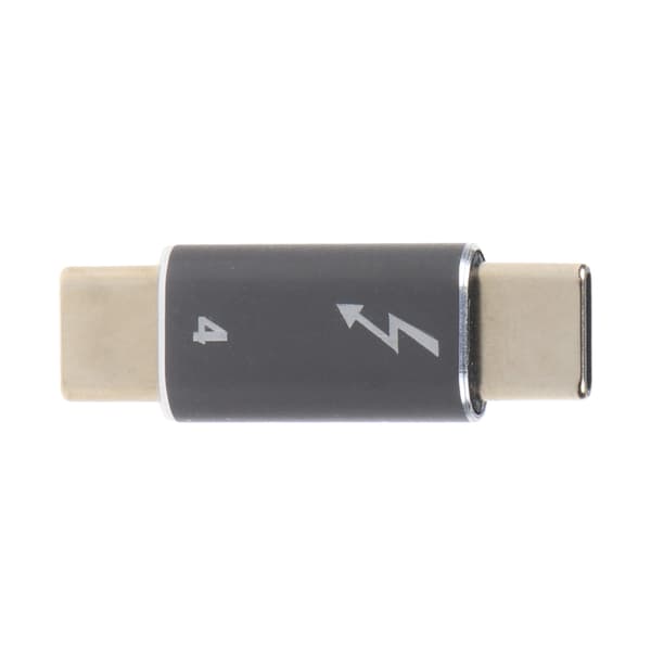 Type C - USB C -sovitin USB-C uros - uros dataliitin tehomuunninliitin