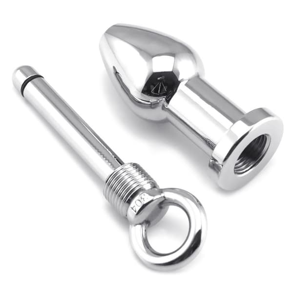 Anal Buttplug Rustfrit Stål Anal-Plug SM Udvidelig Plug Legetøj til Kvinder Par