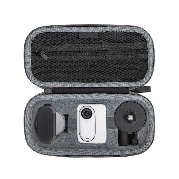 Bärbar EVA Hård Reseväska Mjuk Foder Handväska för Insta360 GO 3 Kamera