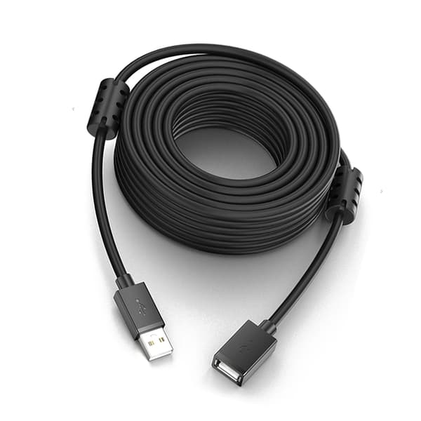 Snabb USB2.0 Förlängningskabel Hane till Hona Anslutningsdataöverföring 8m