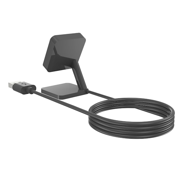 Magnetisk Strömadapter Laddningsställ Bas Snabb Laddningskabel Kompatibel för Watch S1 Active/Color 2 Smartwatch Hållbar