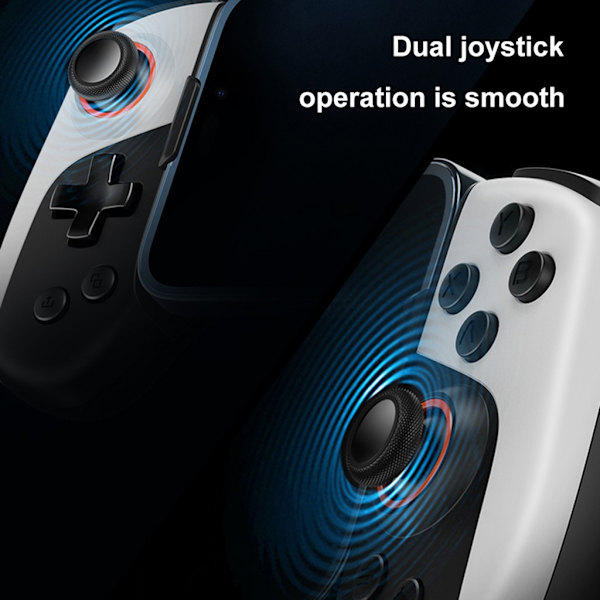 1 st JK02 Trådlös Utökbar Spelkontroll Spelkontroll med Halvledarradiatorer för Telefon Gamepad Spelkontroller