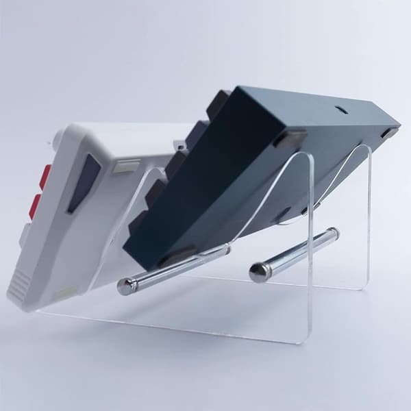 Keyboard Display Keyboard Holder Transparent Akryl Keyboard Stand Computer Three layers