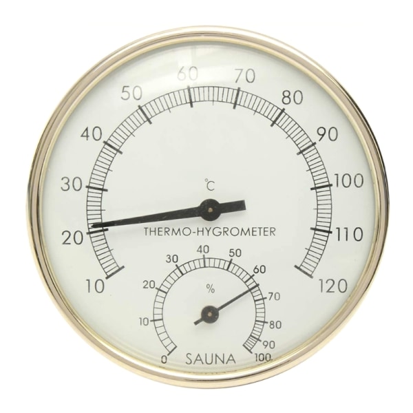 Hög precision bastu termometer hygrometer 2-i-1 bastu termo-hygrometer bastu tillbehör för bastu inredning