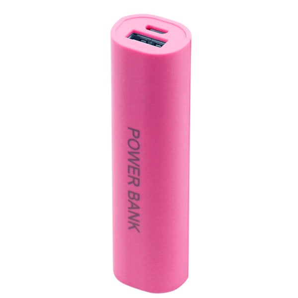 18650 Powerbank Skal Fodral för Power Bank för Mobiltelefoner MP3 MP4 PDA GPS Svetsfri Mobil Strömförsörjning Lättvikt Black