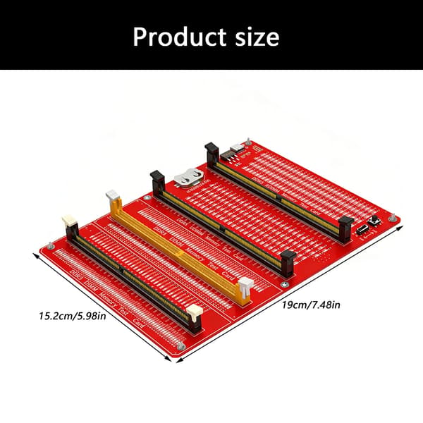 Effektiv DDR3 DDR4 DDR5 UDIMM RDIMM Minnetester for PC og Teknikere