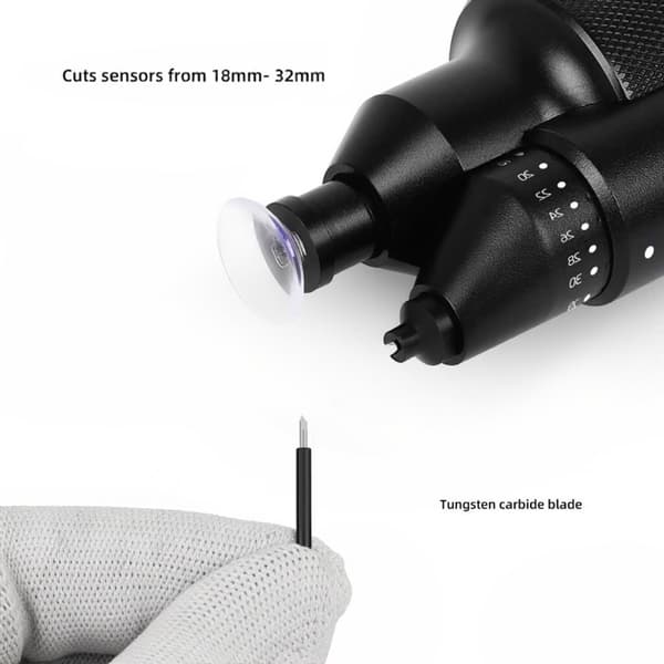 Hullsirkelkuttere 18-32mm Bilmaling Filminnpakning PDC Sensor Kutter