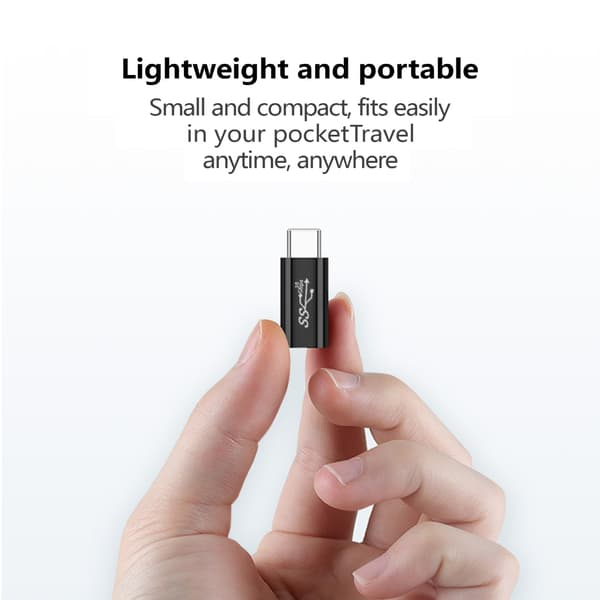 USB C Forlængere Adaptere Super Hurtig Opladning & Op til 10 Gbps Dataoverførsel null - C