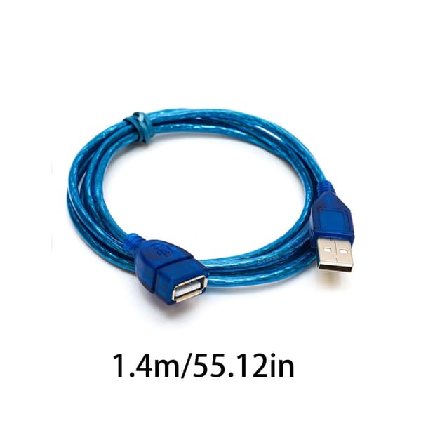 USB 2.0 A Han til A Hun USB Forlængerkabel A til A USB2.0 Kabel 1.5m