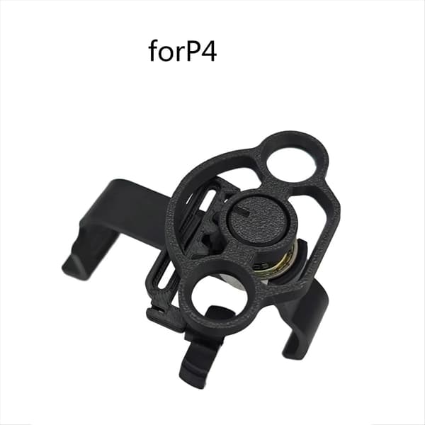 Racerbilrat Controller Udskiftning Racerbilrat til Trådløs Spilcontroller Mini Rat Controller Black