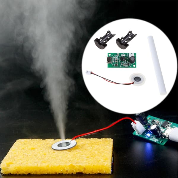 USB ultralydsfukter tåkeprodusent keramisk forstøvertransduser + PCB-modul