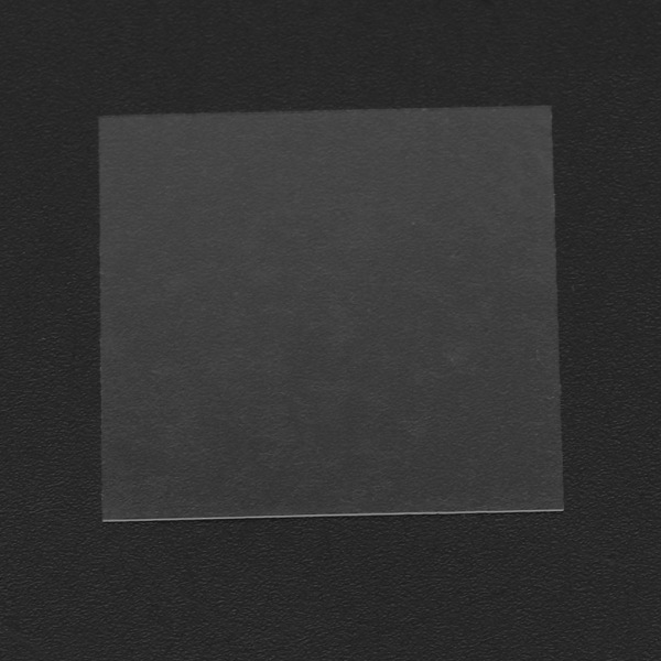 Fyrkantig cover Set Blank täckglas Slides Labmaterial Skola Utbildning Lab Ersättningstillbehör Verktyg 20x20mm
