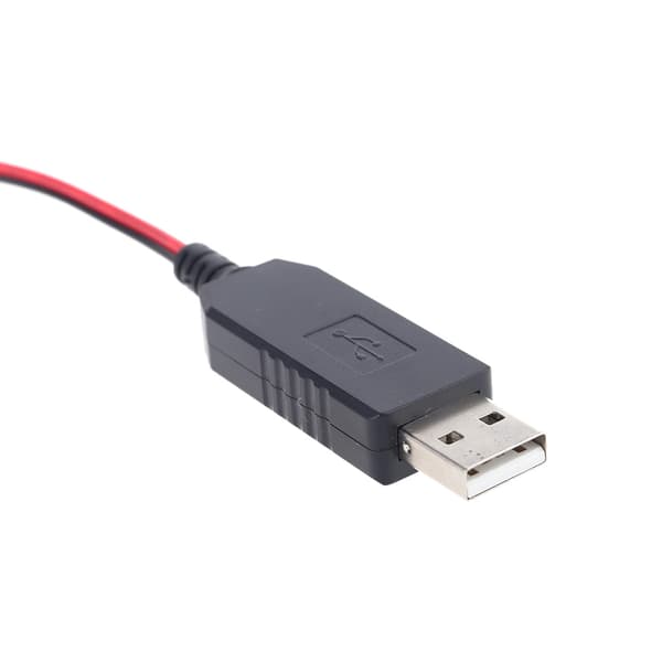 LR03 AAA -paristonpoistaja virtajohto LED-valolle USB-virtajohdolla 2AAA